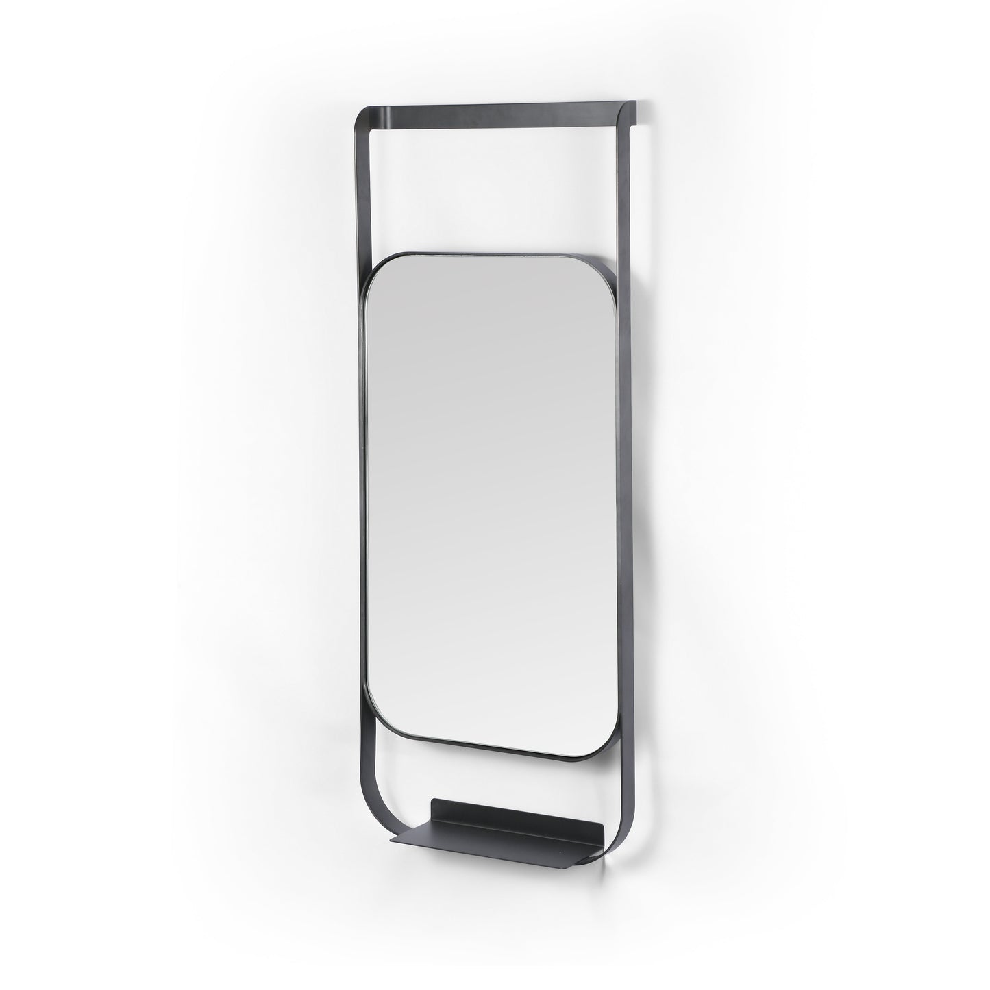 Luther Entry Mirror-Brushed Metal